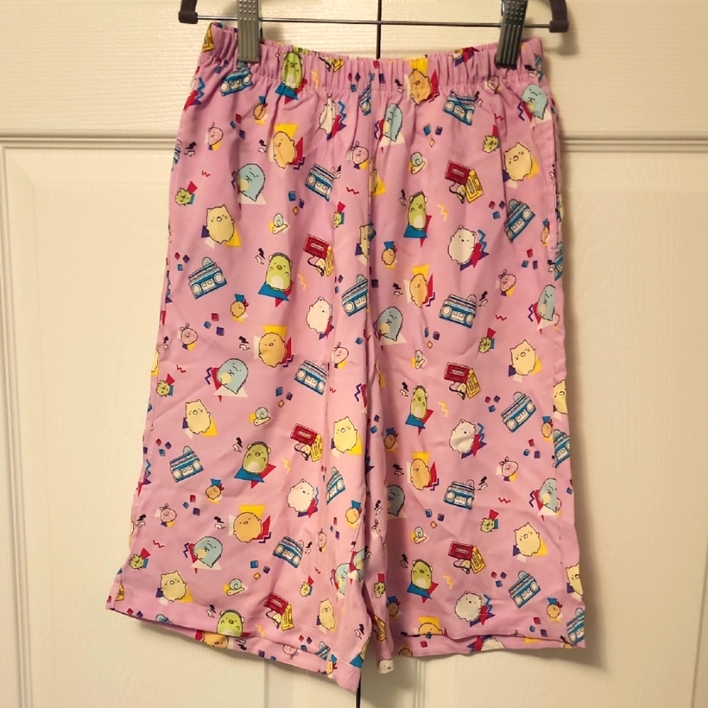 Uniqlo Kids Cartoon Print Carpri-pants